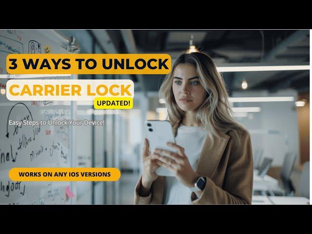 3 Ways to Unlock your Phone from any Carrier Lock!