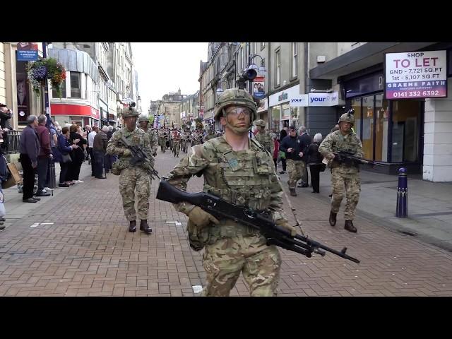 3 Scots Homecoming Parade 2018 - Dunfermline - "Wha' saw the 42nd?" - [4K/UHD]