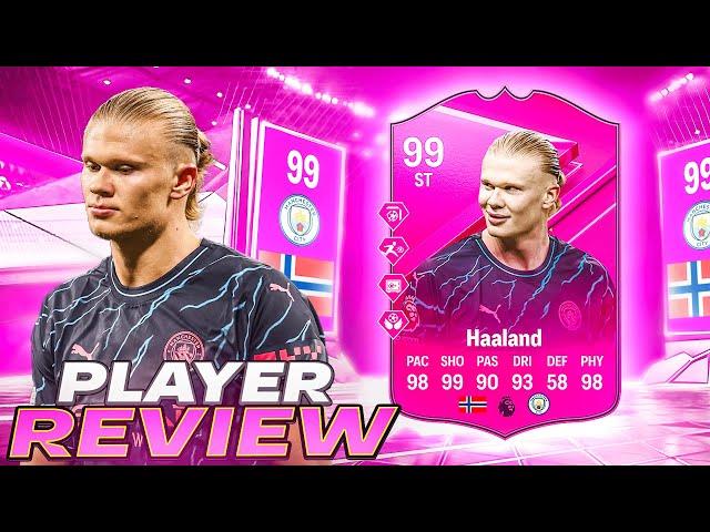 99 FUTTIES HAALAND PLAYER REVIEW - EA FC 24 ULTIMATE TEAM