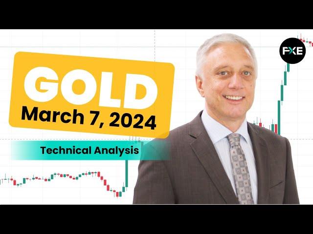 Gold Daily Forecast and Technical Analysis for March 07, 2024 by Bruce Powers, CMT, FX Empire