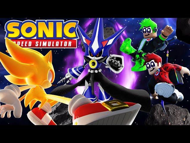 SUPER SONIC VS NEO METAL BOSS FIGHT Is Here!! (Sonic Speed Simulator)