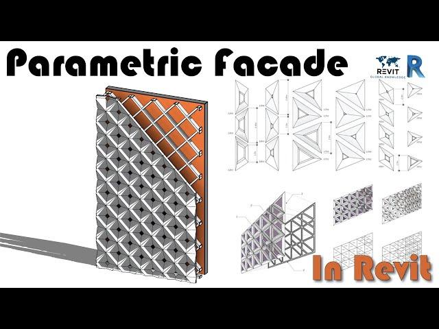 Parametric Facade with Section Details in Revit | How To