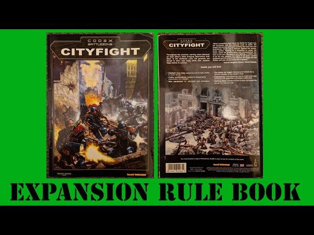 Codex City Fight supplementary rule book, from back in 2001! | Astra Militarum | Warhammer 40,000