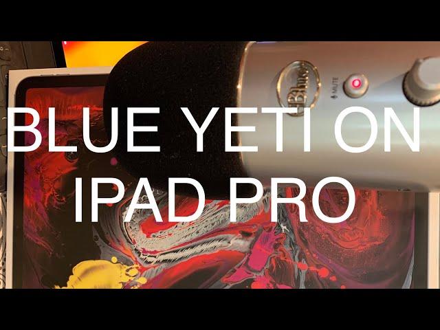 How To Use An External Microphone on iPad Pro 2018 3rd Gen