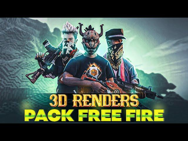 3d Renders Pack Free Fire | NBR GAMING