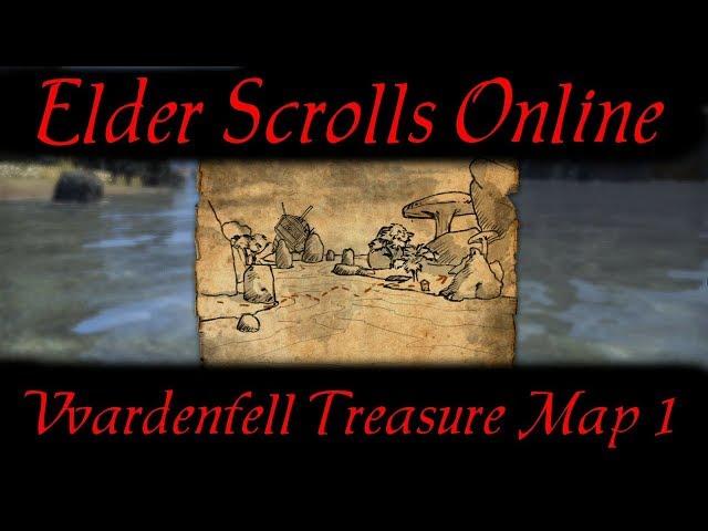 Vvardenfell Treasure Map 1 [Elder Scrolls Online] ESO