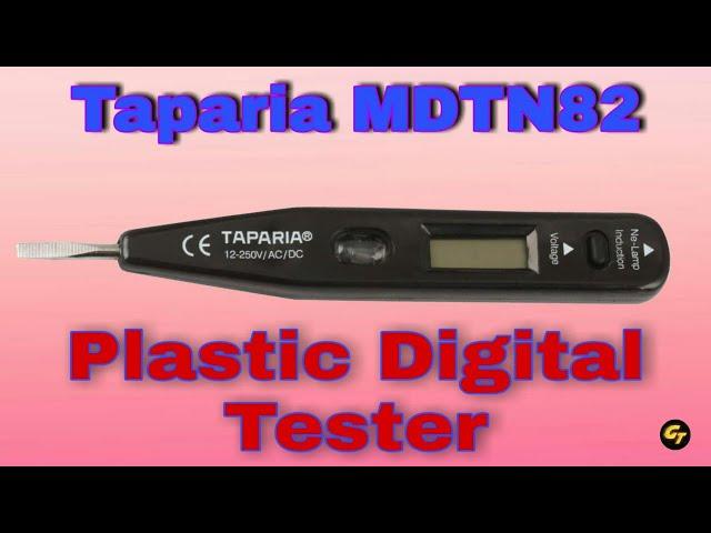 Taparia MDTN82 Digital Voltage Tester | Digital Tester | Taparia Digital Electric Tester