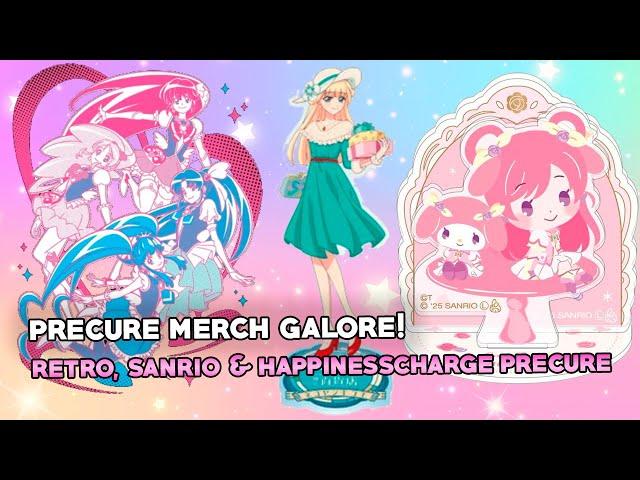 PRECURE New Merch! Retro Wonderful Precure, GoGo & Sanrio, HappinessCharge 10th Anniversary