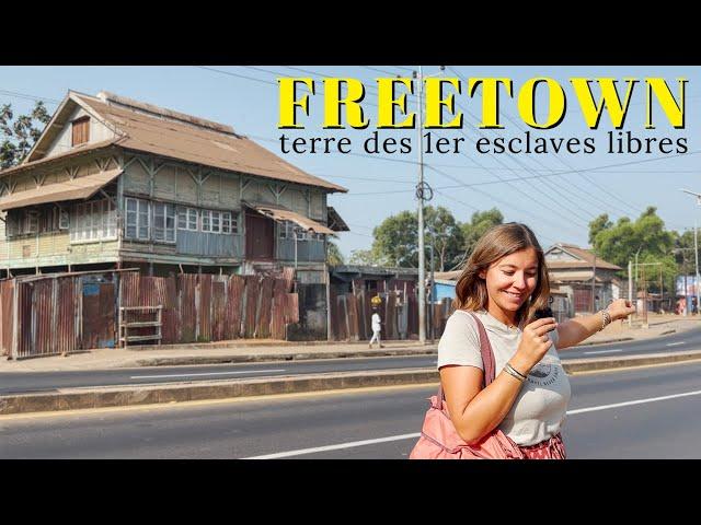 Visite du ghetto de Freetown réservé aux colons (encore habité) - SIERRA LEONE - T. AFRIQUE ep.26