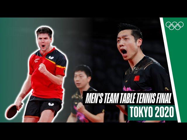 China  vs. Germany  | Men's Team Final at Tokyo 2020