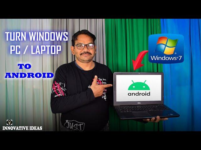 How to install Android in Laptop|| Easily Install Android on Laptop PC Desktop|| Innovative ideas