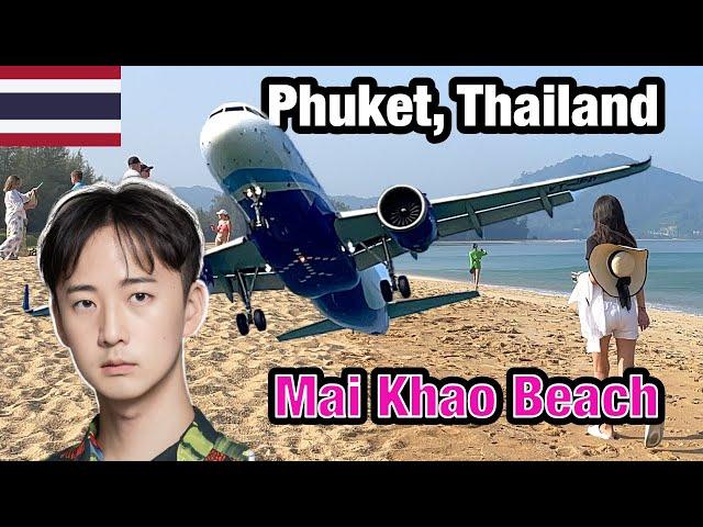 Mai Khao Beach | Famous beach where airplanes take off and land