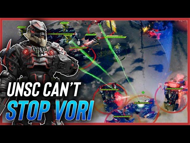 Voridus is TOO STRONG against UNSC! Halo Wars 2