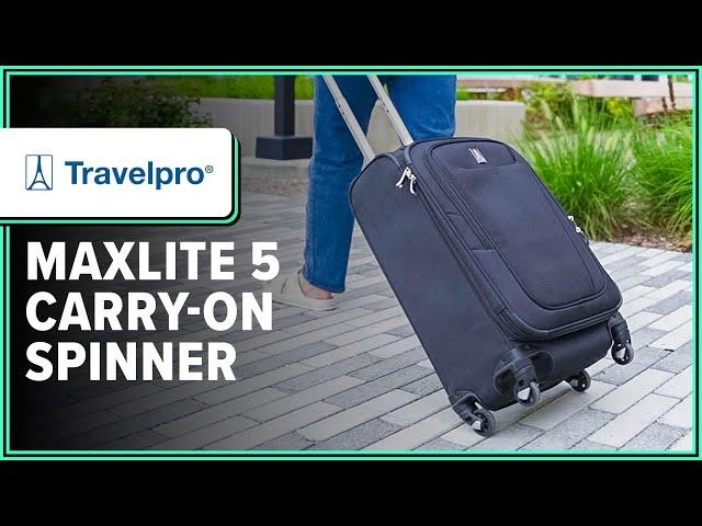 Travelpro Maxlite 5 21″ Carry-On Expandable Spinner Review (2 Weeks of Use)