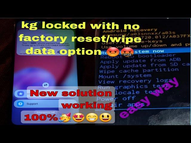 How to unlock kg locked Samsung latest method | adb method not working fixed for free 