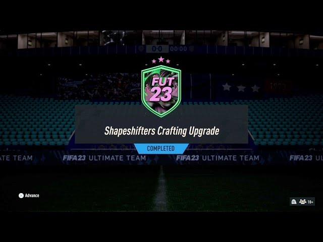 Shapeshifters Crafting Upgrade SBC FIFA 23