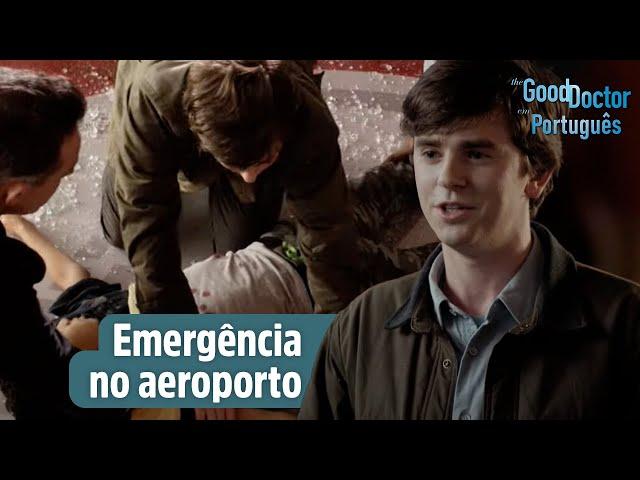 Shaun salva um menino no aeroporto | Temporada 1 | The Good Doctor em Português