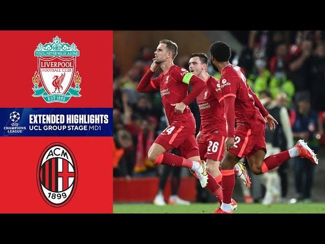 Liverpool vs. Milan: Extended Highlights | UCL Group Stage MD 1 | CBS Sports Golazo