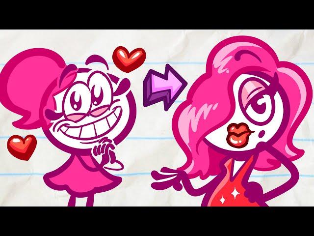 Pencilmate's Ready For A DATE! | Animated Cartoons Characters | Animated Short Films | Pencilmation