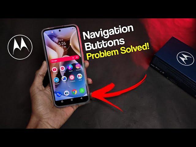 How to Mirror Navigation buttons in Moto Smartphones | Moto Navigation Buttons