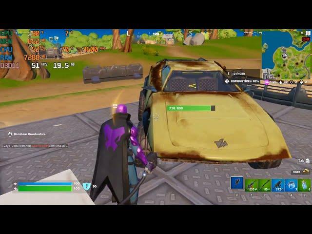 i3 8100, 8gb ram, uhd 630 • FORTNITE Fps test.