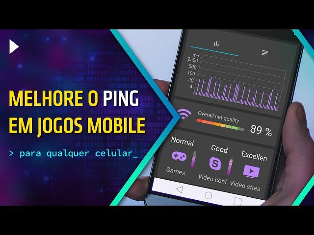 COMO DIMINUIR O PING NOS JOGOS ONLINE - ANDROID E IOS