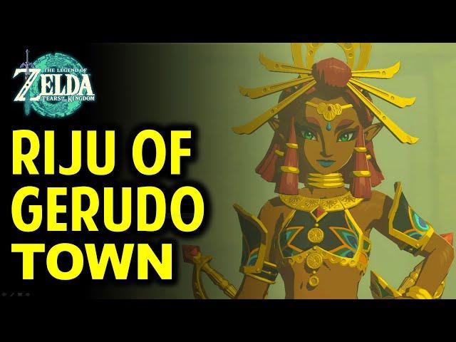 Riju of Gerudo Town: Full Quest Walkthrough | The Legend of Zelda: Tears of the Kingdom