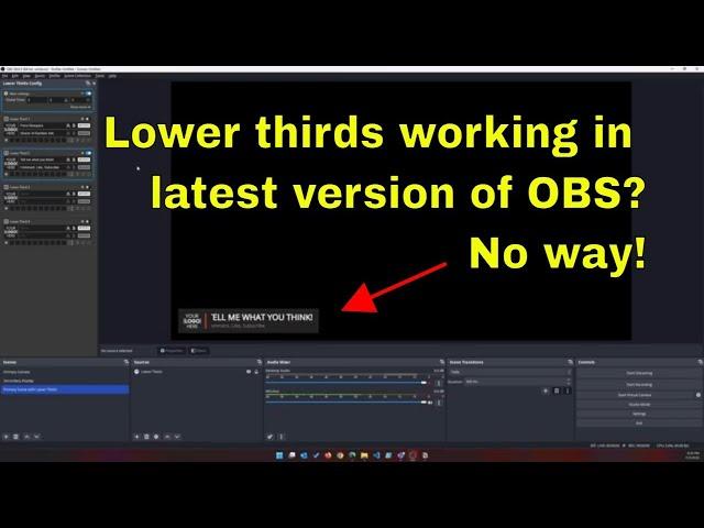 How To Create Obs Lower Thirds For Your Video Content In 2023