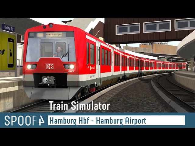 Train Simulator: Hamburg Hbf - Hamburg Airport with DB BR474