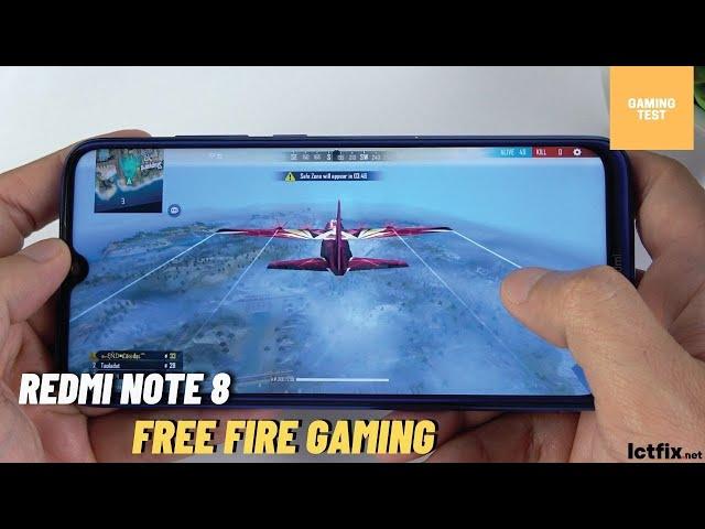 Redmi Note 8 Free Fire Gaming test Ultra 2021