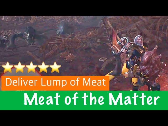 #mhw The Meat of the Matter