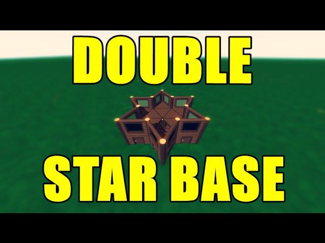 Unturned Easy "Double Star Base" - Base Design Tutorial