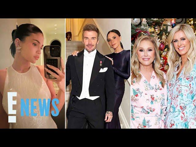 See How the Beckhams, the Kardashian-Jenners & More Stars Celebrated 2024 Holidays | E! News