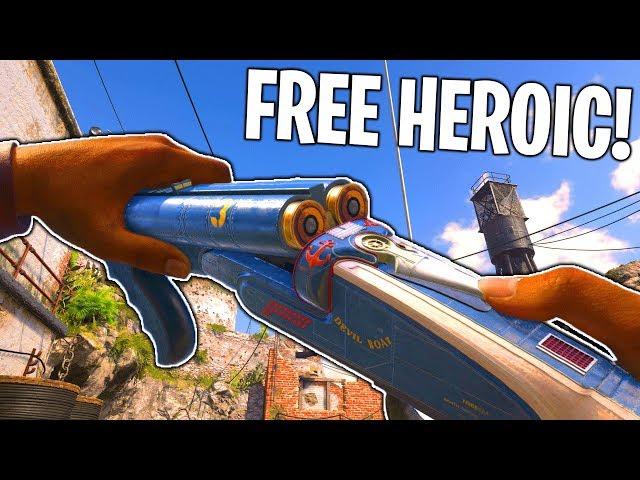 NEW FREE HEROIC WEAPON VARIANT in COD WW2.. (WORST GUN EVER!)