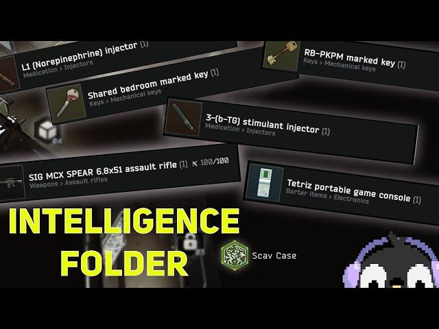 20 more Intelligence folder Scav CASES | Tarkov 0.15