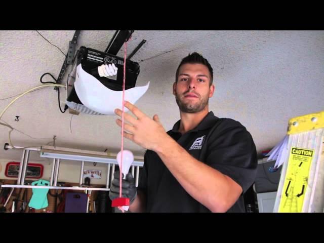 Garage Door Opener Problems Caused by Light Bulbs!