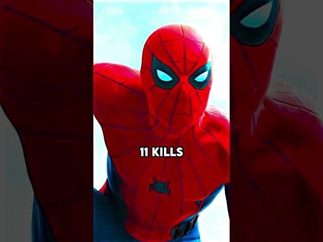 Spider-Man variants kill counts