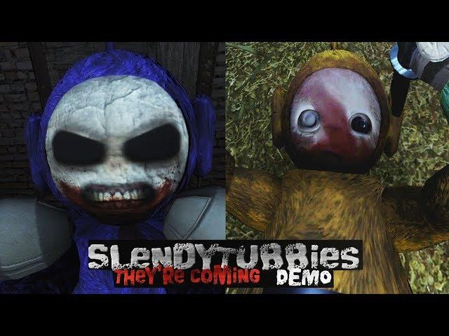 SOMETHING IS VERY WRONG HERE | SLENDYTUBBIES: THEY'RE COMING | FULL DEMO PLAYTHROUGH