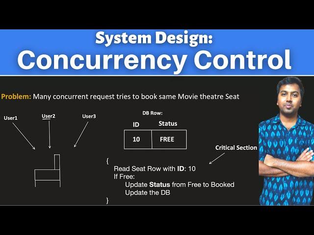 System Design: Concurrency Control in Distributed System | Optimistic & Pessimistic Concurrency Lock