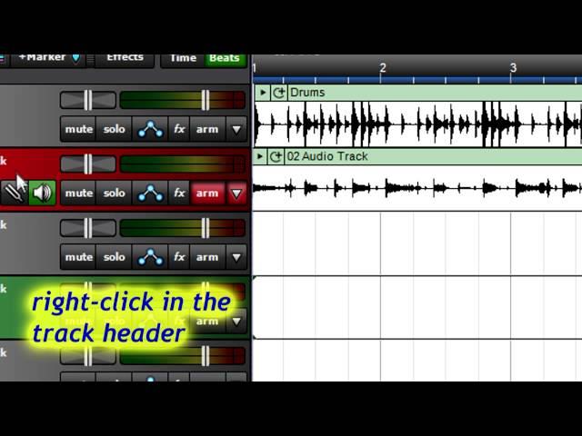 Mixcraft University: Recording Modes and Lanes