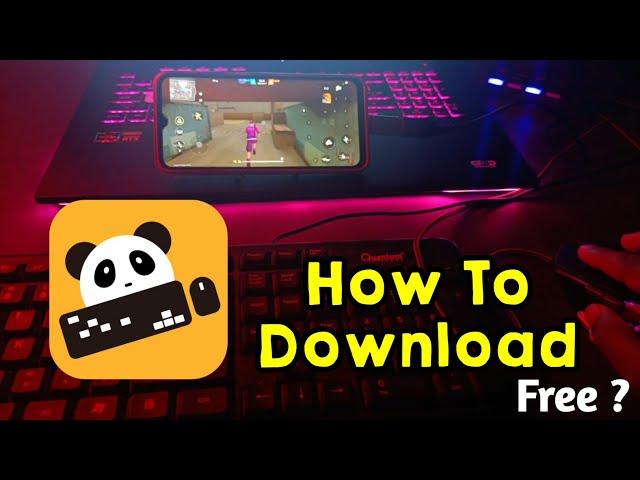how to download panda mouse pro //panda mouse pro  install/play freefire with keyboard and mouse
