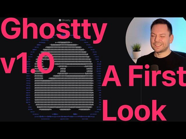 Ghostty v1.0 - A First Look - Livestream - Configuration and Comparison to WezTerm