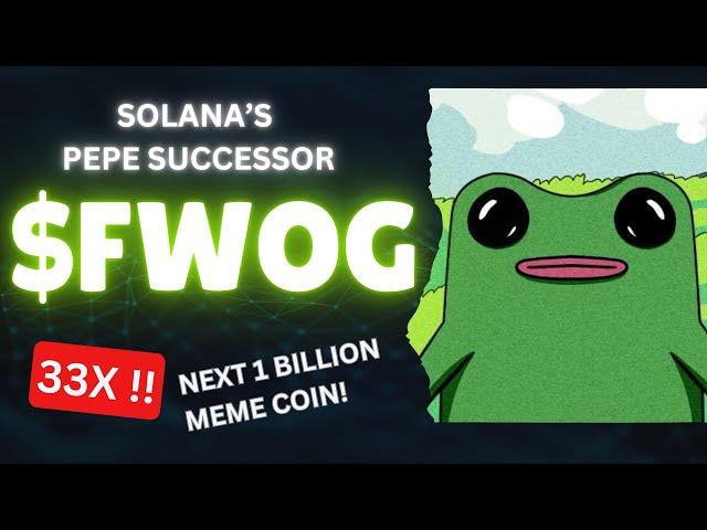 $FWOG: The Next Top Solana Meme Coin - Huge Gains & Influencer Backed! 