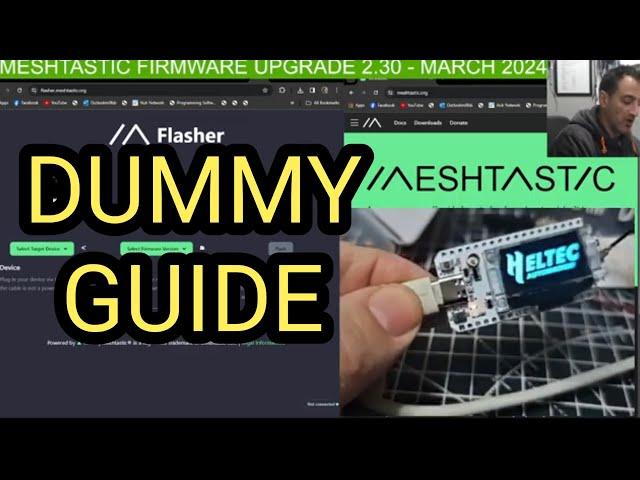 MESHTASTIC HELTEC V3 - DUMMY GUIDE - FULL SET UP