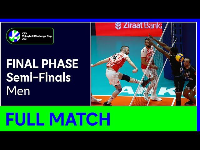 VK Lvi PRAHA vs. Ziraat Bankasi SK ANKARA - CEV Volleyball Challenge Cup 2021 Men Semi-Finals