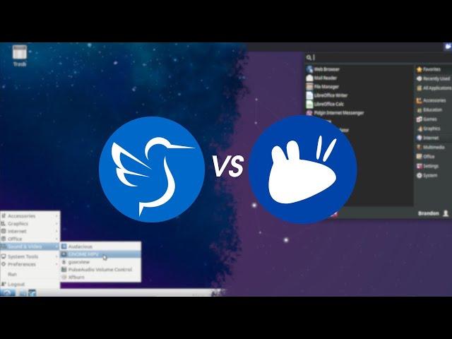 XFCE vs LXQt - Lightweight Linux Desktop Environments