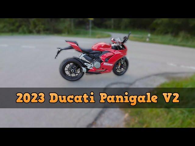 Erste Fahrt mit der 2023 Ducati Panigale V2