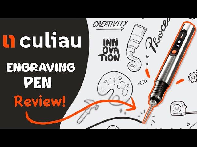 Culiau Pen Review! // ASMR + BEST Engraving Pen Yet!??