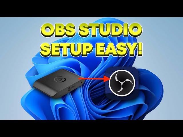 How To Set Up A Capture Card In OBS Studio On Windows 10 / 11 EASY