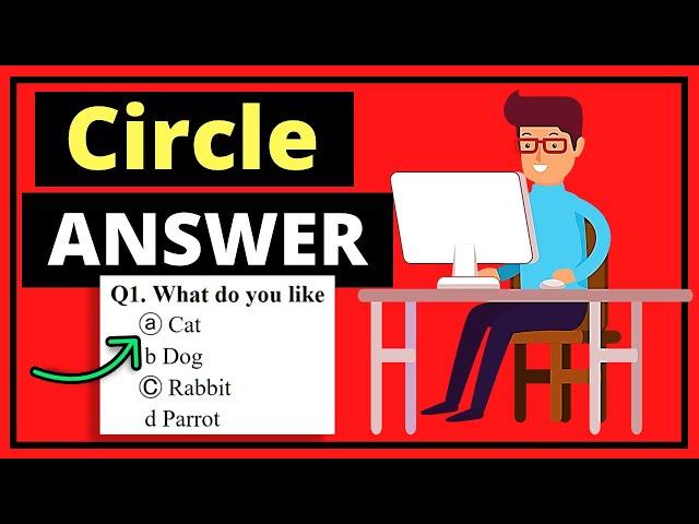 How To Circle Answers On Google Docs - Trick Revealed !